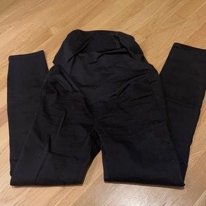 Madewell maternity black skinny jean